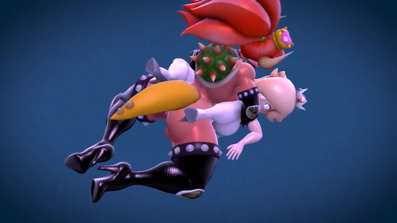 Trans Bowsette and Rosalina